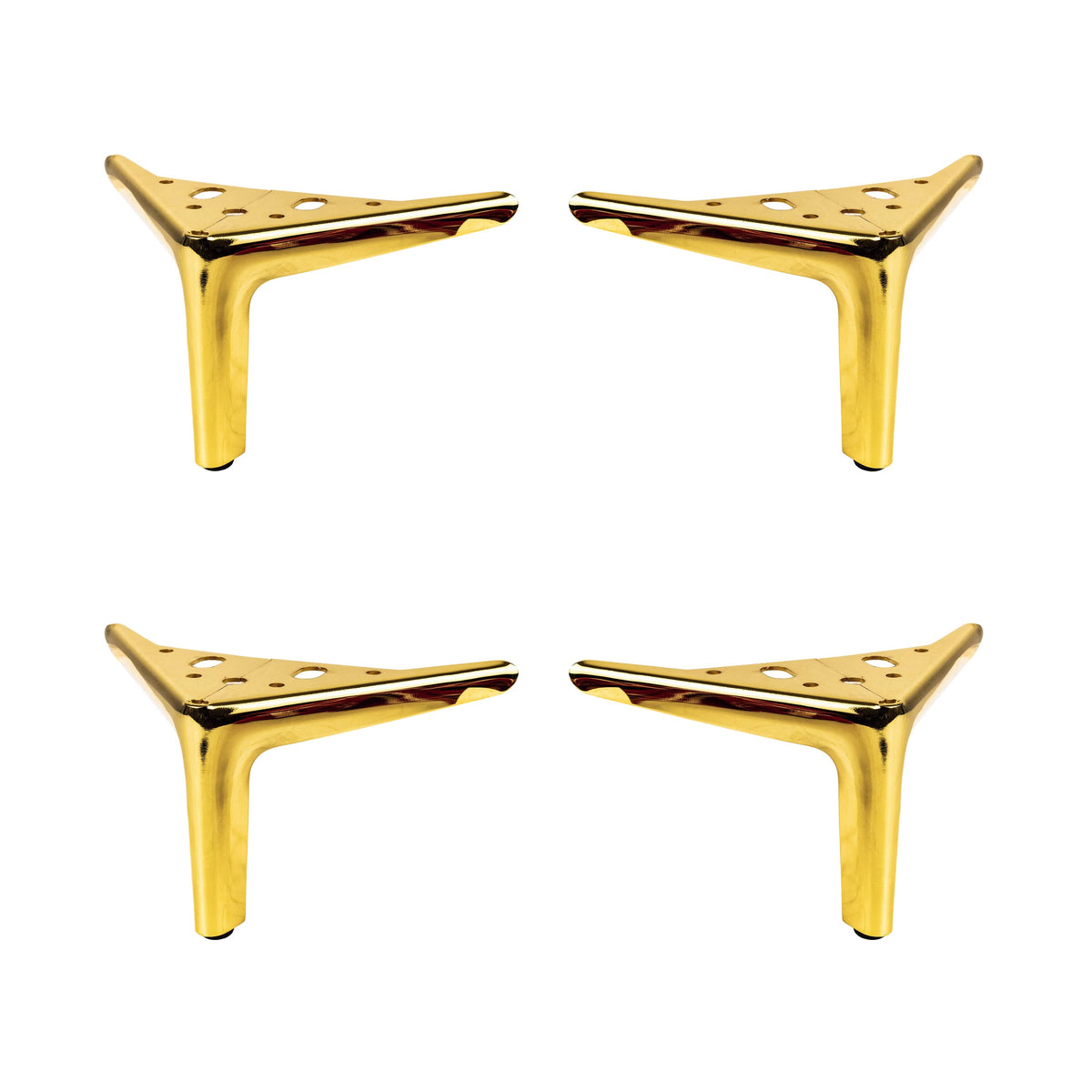 4er Set Möbelfüße TRIANGLE
