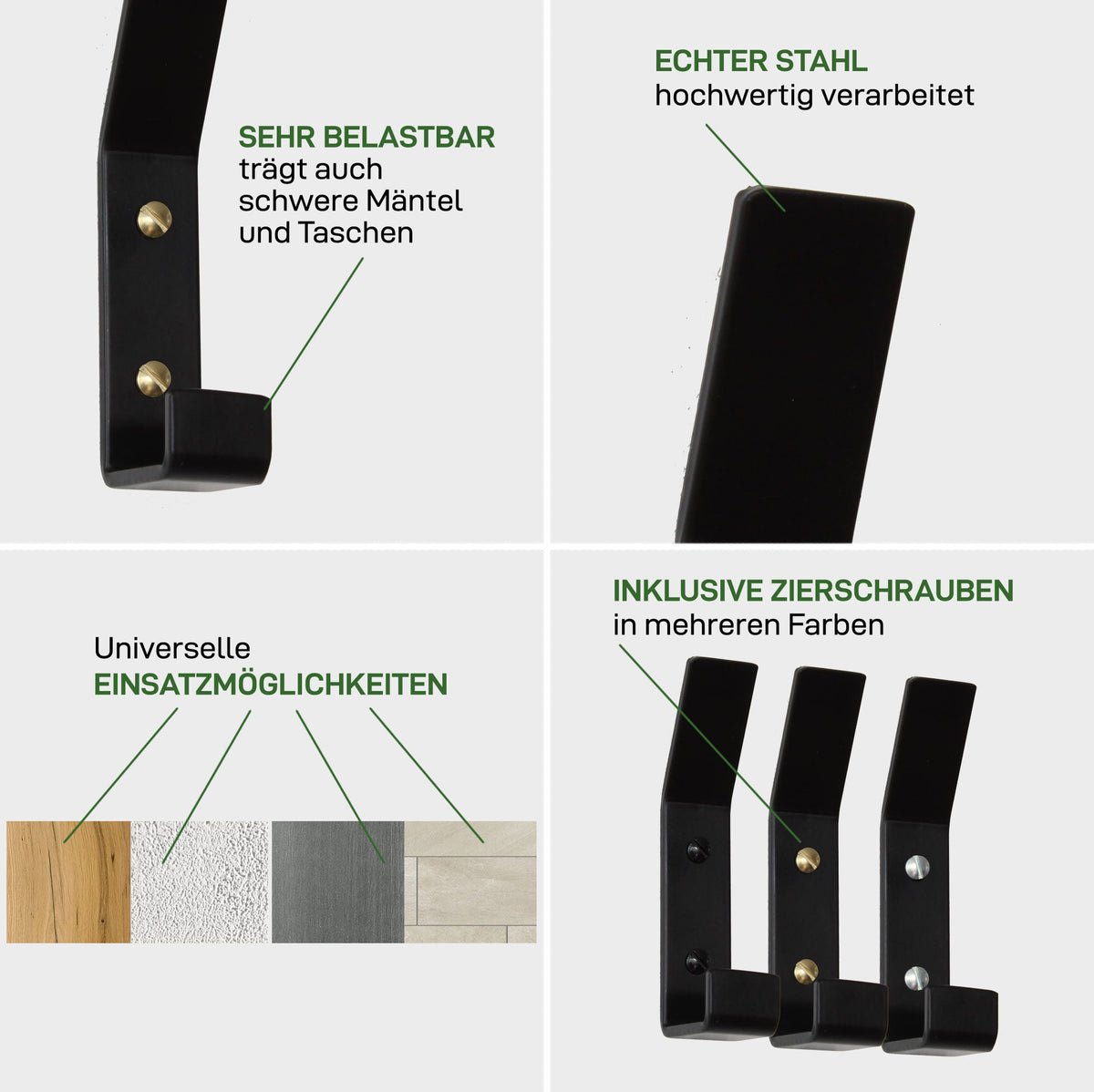 Wandhaken KREUZKÖLLN