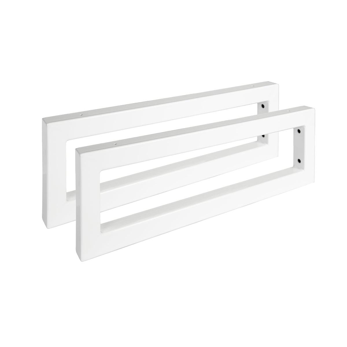 2er Set Wandkonsole RECHTECK