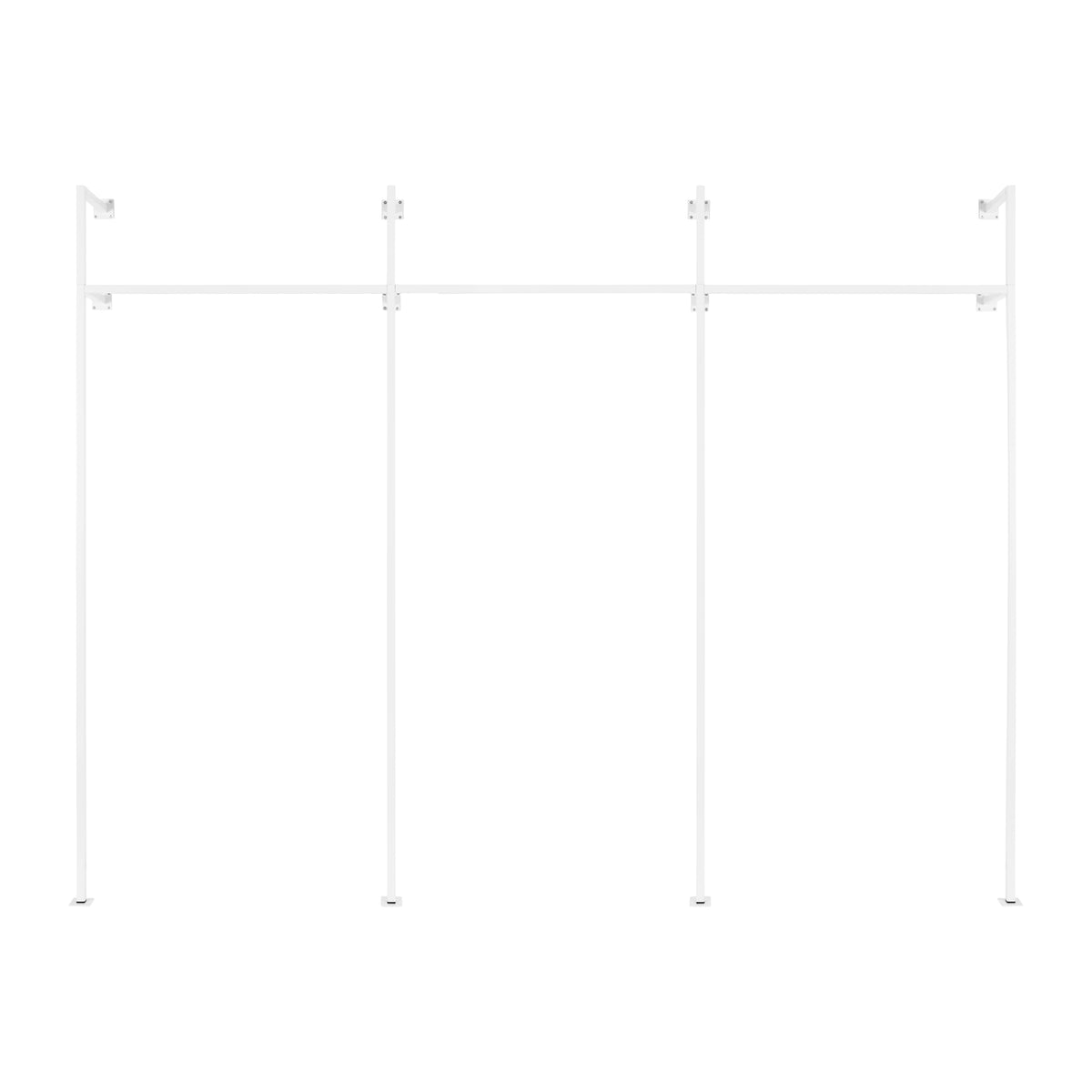 Wandkleiderständer SINGLE / DUO / TRIO