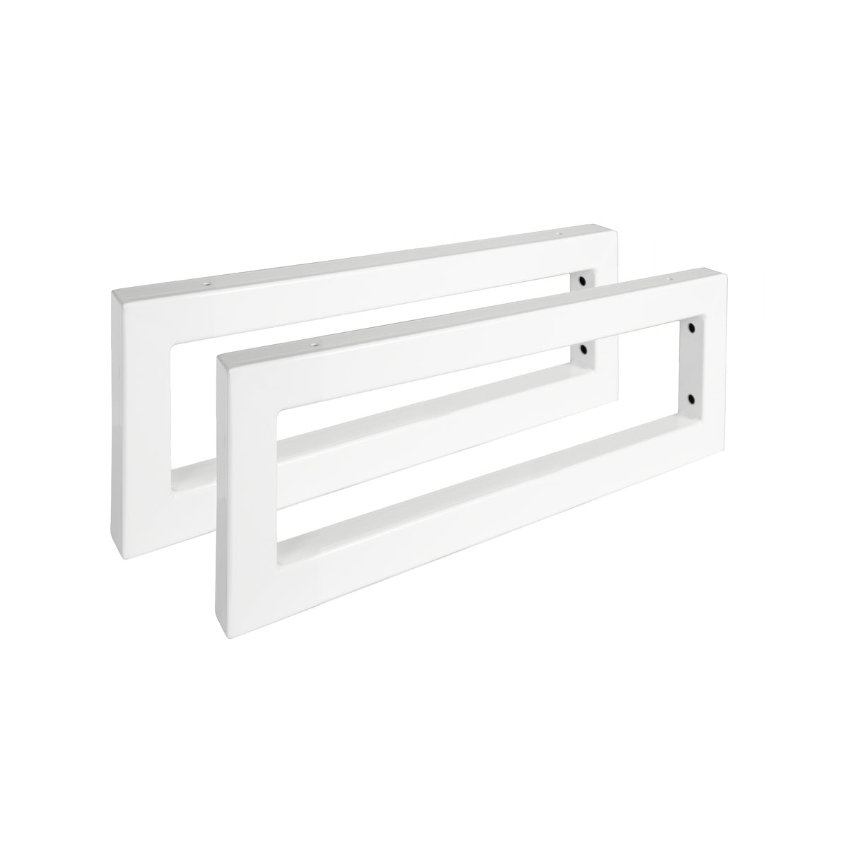 2er Set Wandkonsole RECHTECK