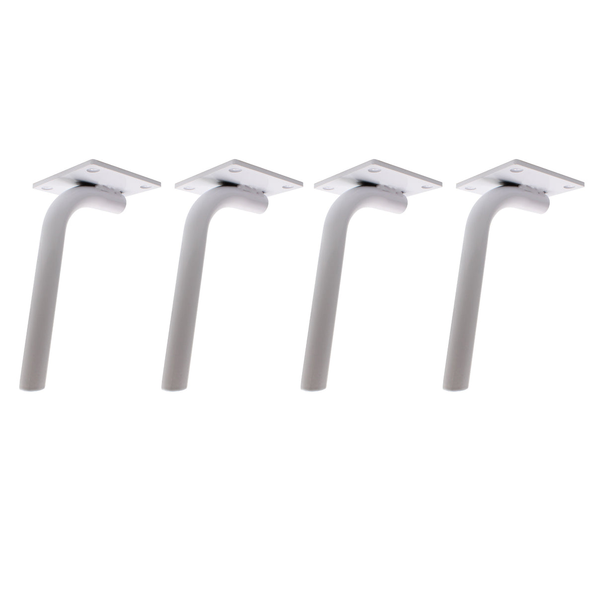 4er Set Möbelfüße CURVED