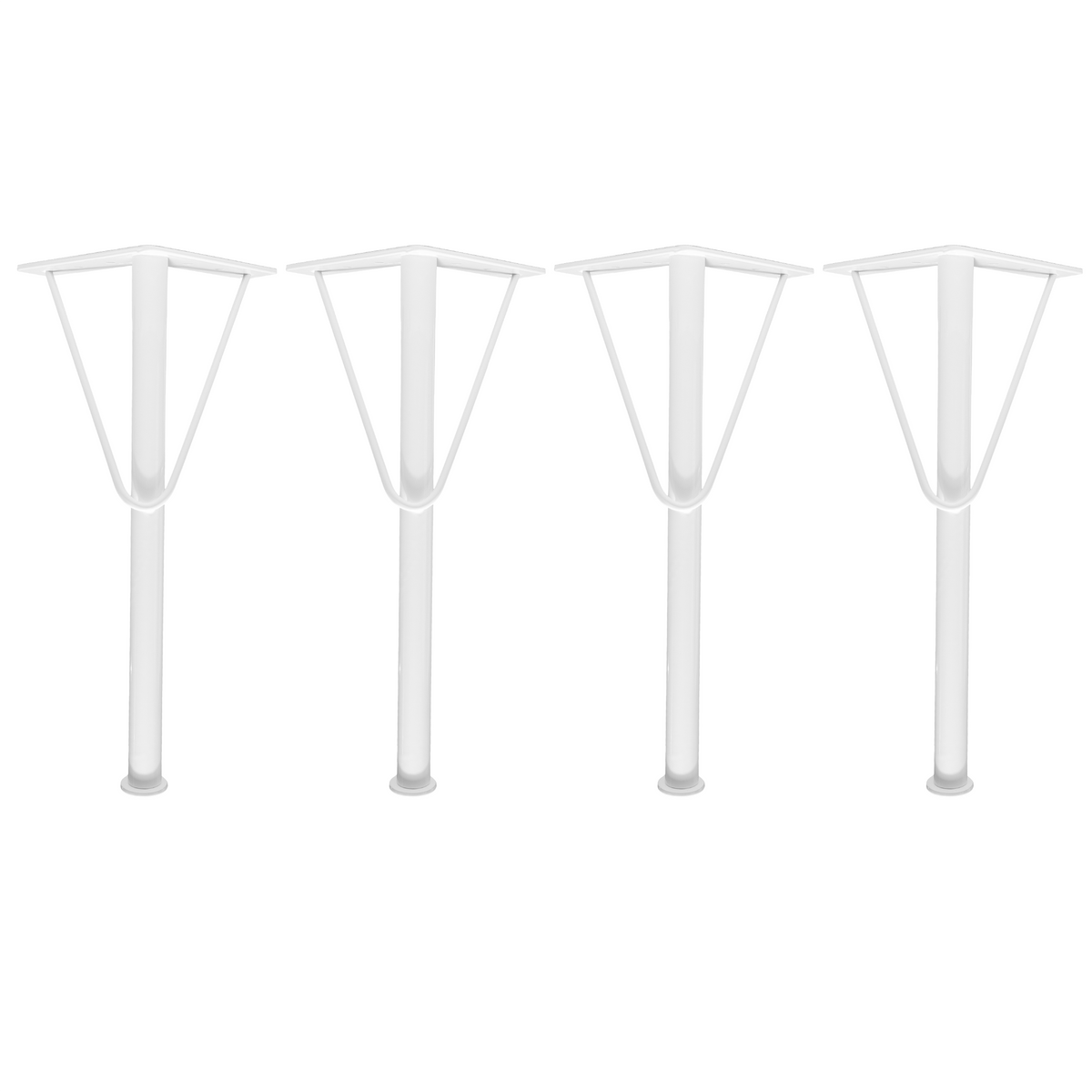 4er Set Möbelfüße V-PIPE